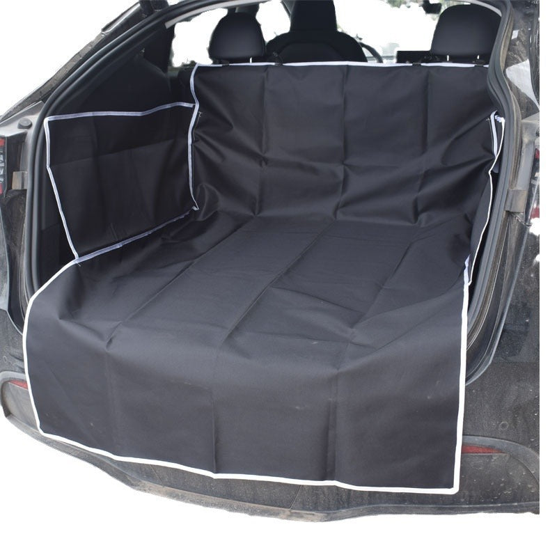Dog Car Mat – Waterproof Rear Seat & Trunk Protector for Pets, Nonslip Travel Cover
