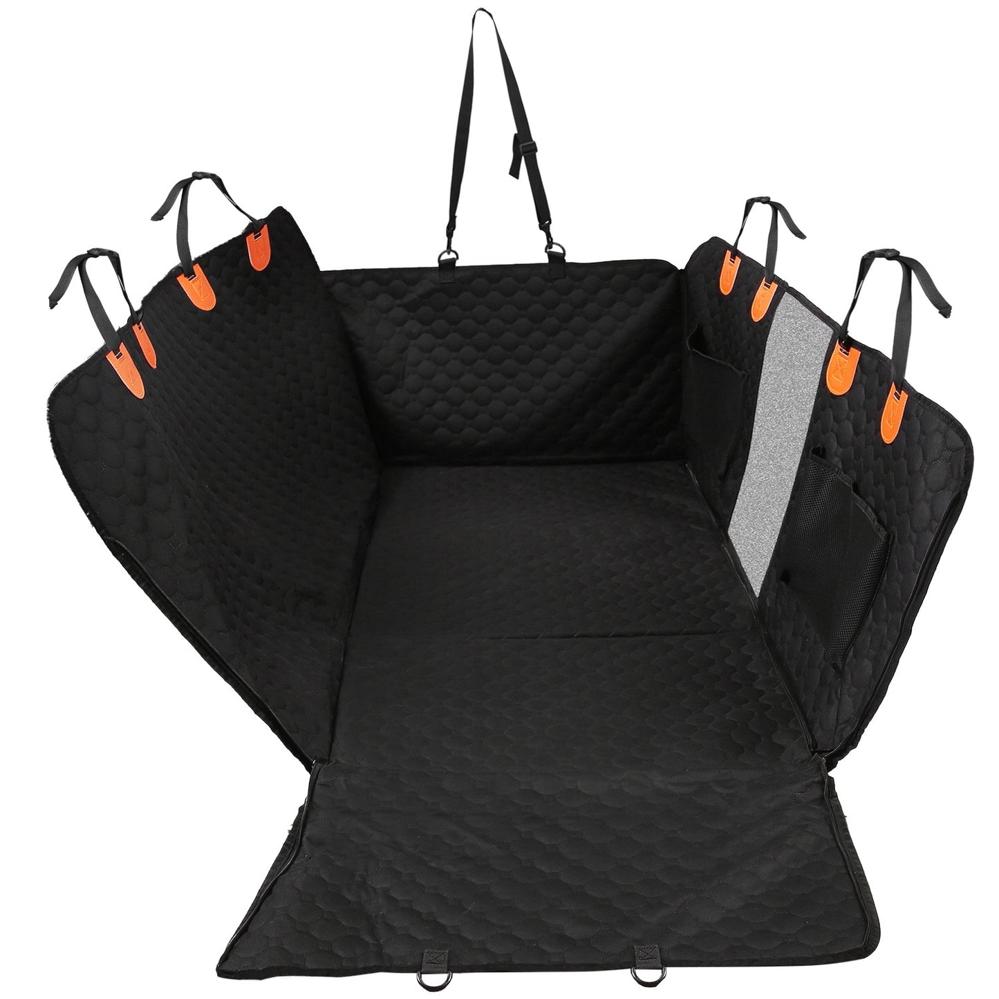 Dog Car Back Seat Cover – Waterproof 600D Oxford Car Seat Protector with Mesh Window