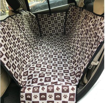 Universal Dog Car Seat Cover – Rear Waterproof Pet Pad, Nonslip & Scratch-Resistant
