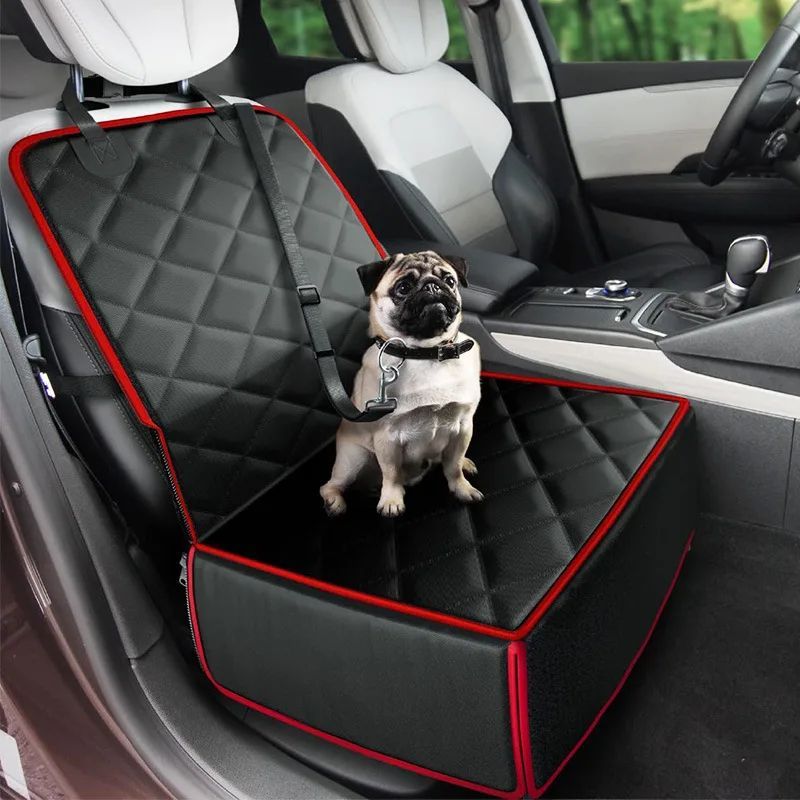 Big Dog Car Front Seat Pet Pad – Non-Slip Waterproof Dog Travel Cushion