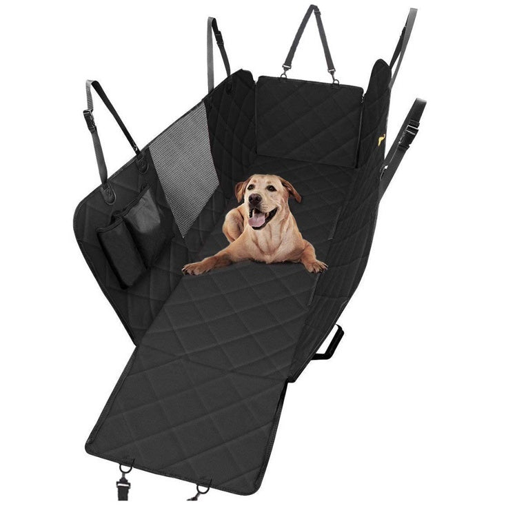 Pet Car Travel Rear Seat Cushion – Waterproof Dog Travel Bed and Protector
