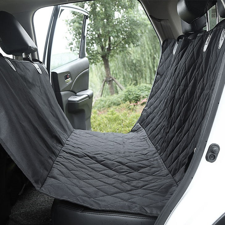 Pet Car Travel Rear Seat Cushion – Waterproof Dog Travel Bed and Protector