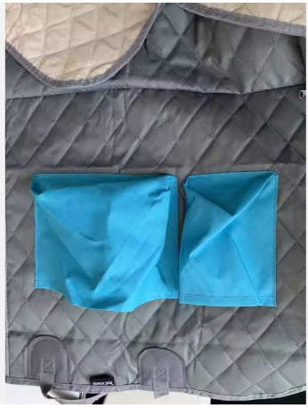 Pet Car Seat Cover Hammock – Waterproof, Durable, Nonslip Rear Protector for Dogs
