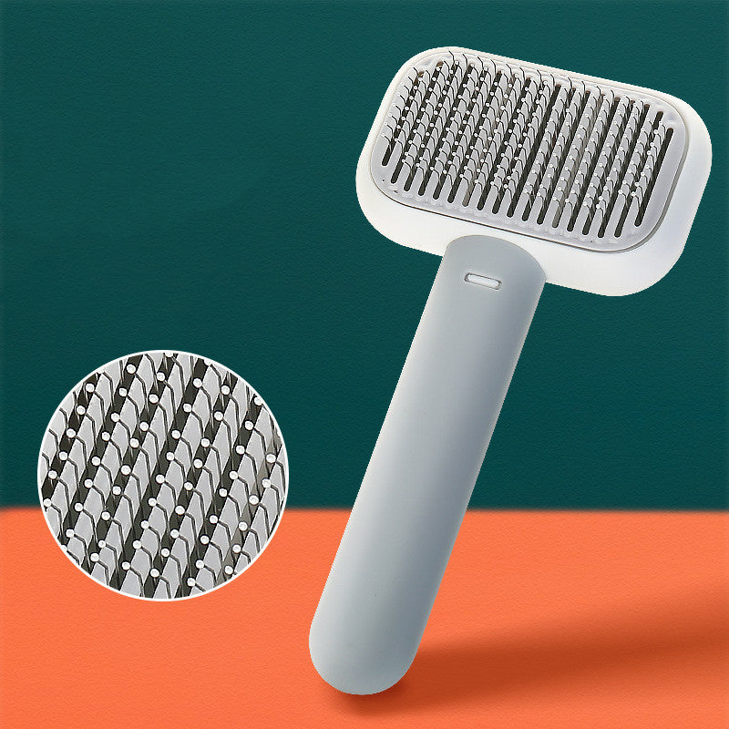 Pet Grooming Brush – Dog & Cat Hair Comb, Detangling & Massage Tool