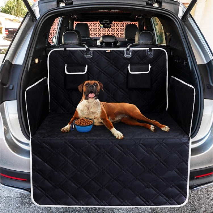 Pet Car Travel Rear Seat Cushion – Waterproof Dog Travel Bed and Protector