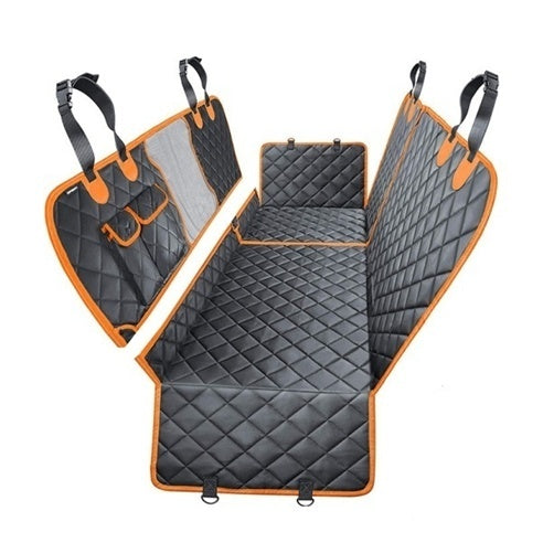 Pet Car Travel Rear Seat Cushion – Waterproof Dog Travel Bed and Protector