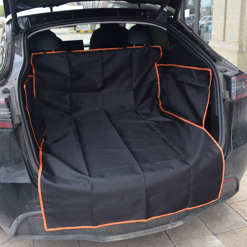 Dog Car Mat – Waterproof Rear Seat & Trunk Protector for Pets, Nonslip Travel Cover