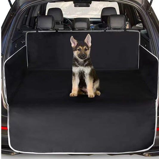 Dog Car Mat – Waterproof Rear Seat & Trunk Protector for Pets, Nonslip Travel Cover