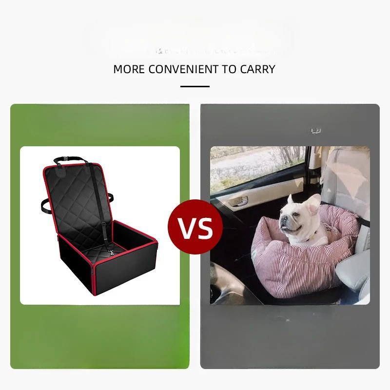 Big Dog Car Front Seat Pet Pad – Non-Slip Waterproof Dog Travel Cushion