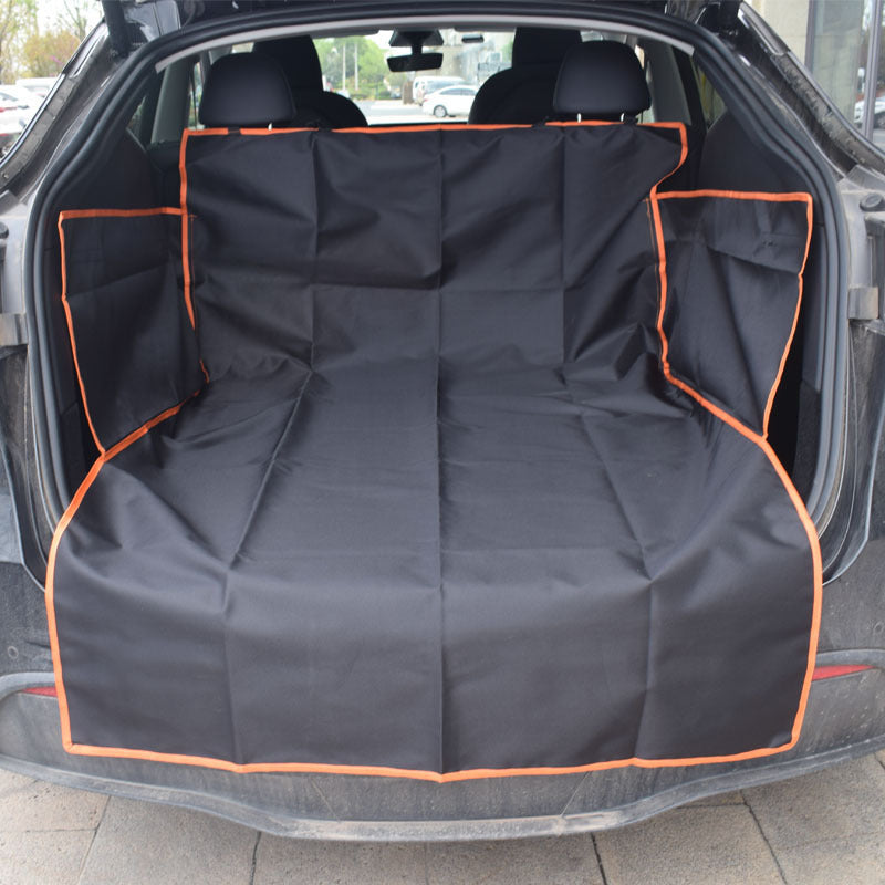 Dog Car Mat – Waterproof Rear Seat & Trunk Protector for Pets, Nonslip Travel Cover