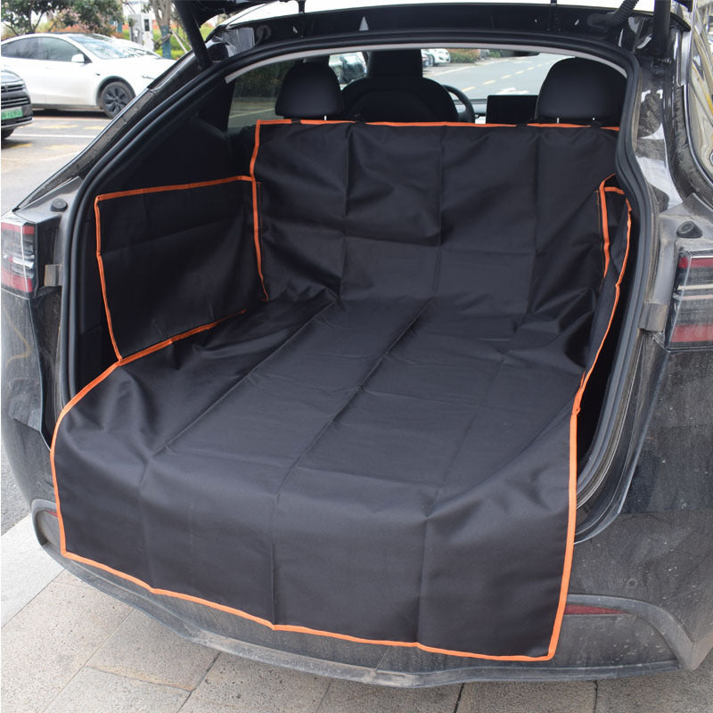 Dog Car Mat – Waterproof Rear Seat & Trunk Protector for Pets, Nonslip Travel Cover