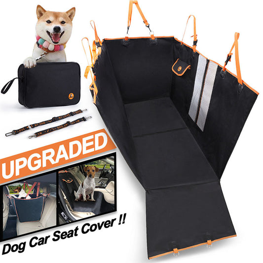 Waterproof Dog Car Seat Cover – Rear Backseat Pet Mat, Nonslip & Scratch-Resistant