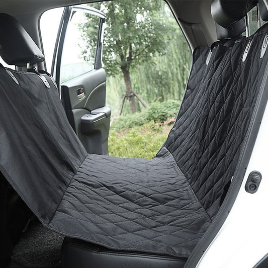 Pet Car Travel Rear Seat Cushion – Waterproof Dog Travel Bed and Protector