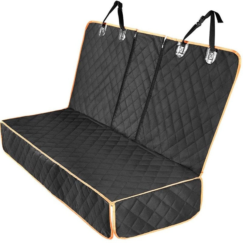 Pet Car Travel Rear Seat Cushion – Waterproof Dog Travel Bed and Protector