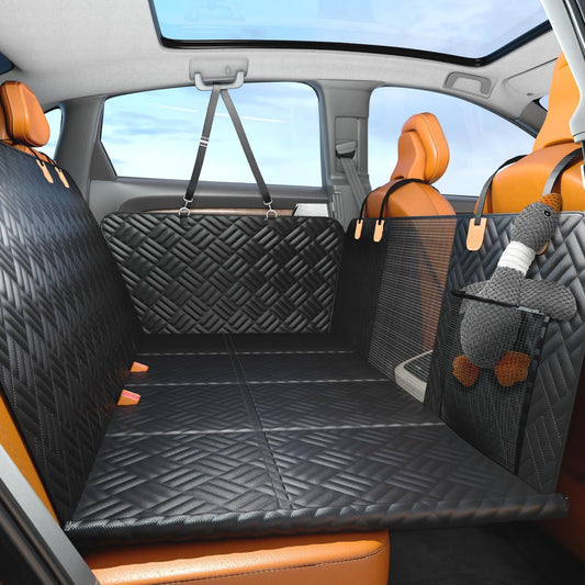 Car Pet Seat Cover – Waterproof Rear Seat Mat for Dogs, Nonslip & Scratch-Resistant
