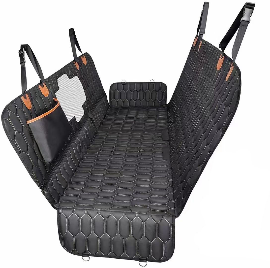 Three-in-One Dog & Cat Car Seat Cover – Waterproof, Machine Washable Travel Mat